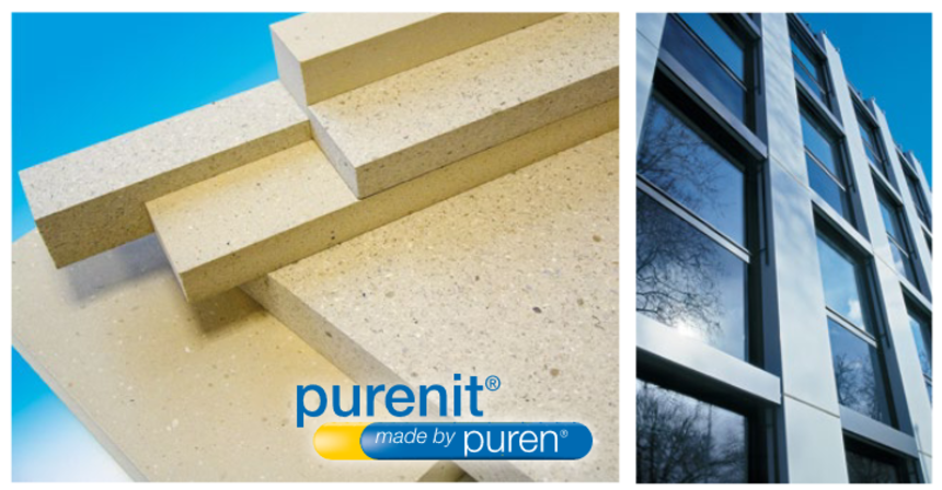purenit® se ideálně hodí k provádění moderních fasádních konstrukcí.