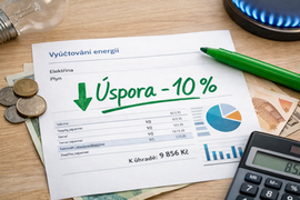 Dodavatelé energií od začátku roku zlevnili o více než 10 procent