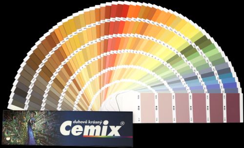 Nový vzorník barev Cemix, zdroj Cemix