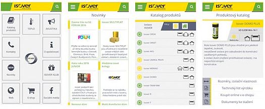 SmartAPP digitální program Isover, zdroj: Isover