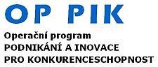 Logo operačního programu podnikání a inovace pro konkurenceschopnost