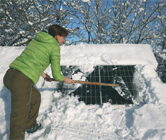 Fotovoltaika je přínosem i v zimě