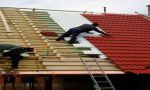 Zateplení šikmé střechy z exteriéru - provedení izolací Zateplení šikmé střechy z exteriéru - provedení izolací