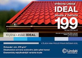 Lindab - Ideal za bezkonkurenční cenu pouze v červnu!