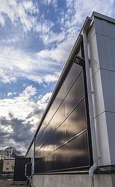 Ruukki - Systém stěnových solárních panelů