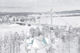 Soutěž architektonických návrhů muzea sněhu Santa Clause vyhrává Příspěvek z Polska