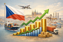 Česká ekonomika roste rychleji díky silnému zahraničnímu obchodu