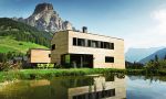 Střecha Prefa pro nové sídliště Corvava v jižním Tyrolsku