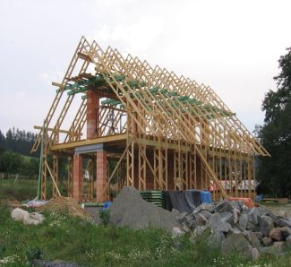 Stavba pasivního domu na Slovensku, ilustrační foto