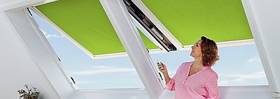 Ovládání střešního okna Designo RotoComfort i8, zdroj ROTO