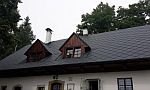 Falcovaná šablona 44x44, usedlost Rampuše; zdroj: PREFA Aluminiumprodukte