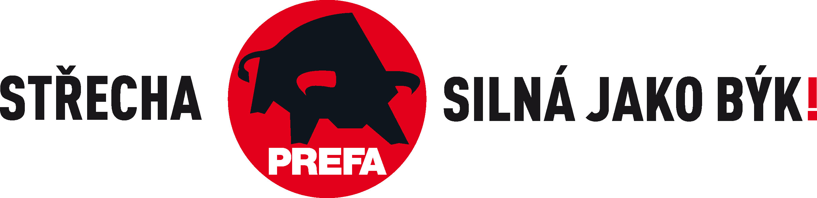 PREFA logo - střecha silná jako býk