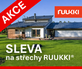 RUUKKI - Sleva 30 Kč / m2